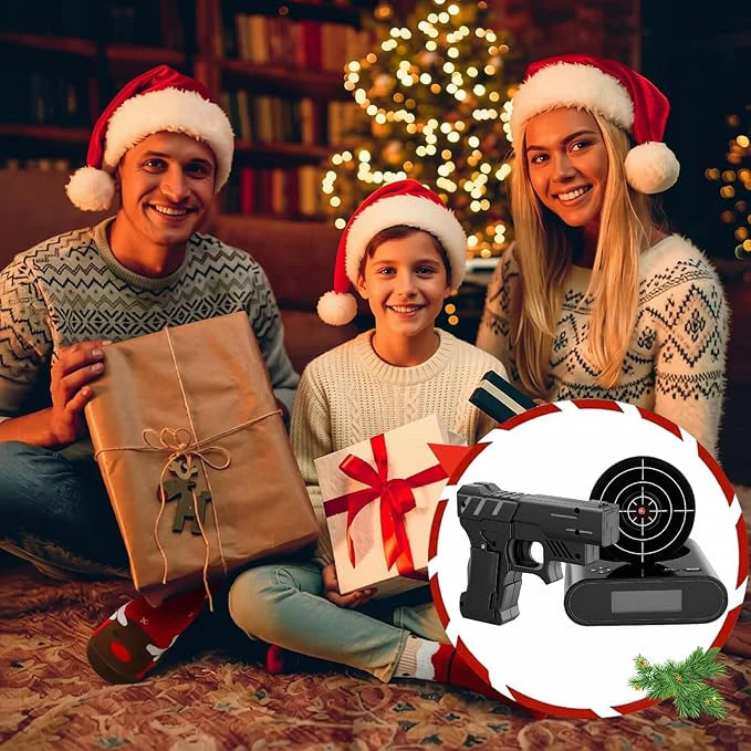 Lock N' load alarm clock/Aim alarm for Kids & Adults